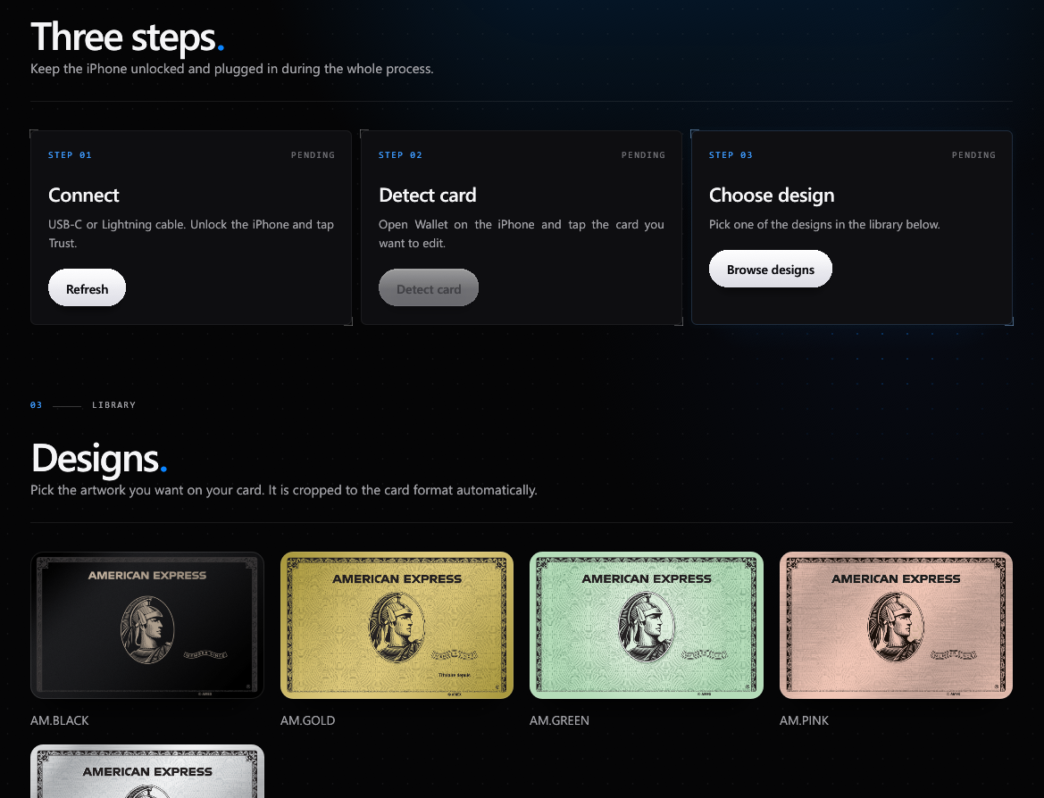 Wallet, screenshot 2