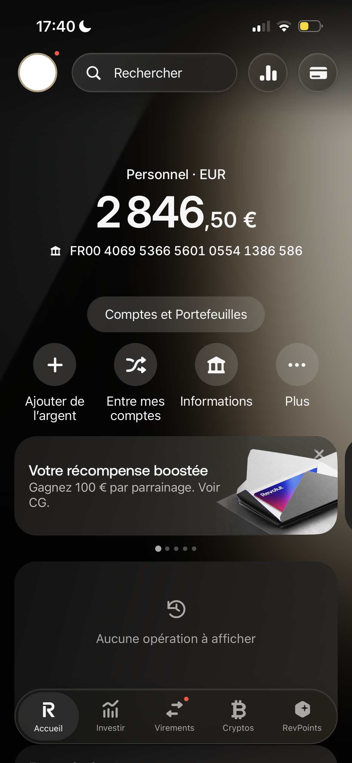 Revolut simulator, capture 1