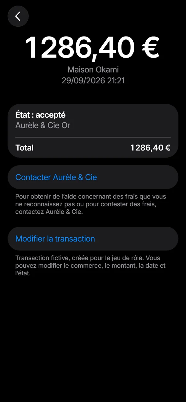 Wallet Simulator, capture 4